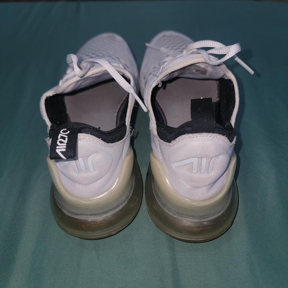 Nike Air Max 270 White Sneakers - Picture 6 of 6